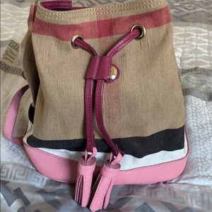BURBERRY KID CLOUD BACKPACK